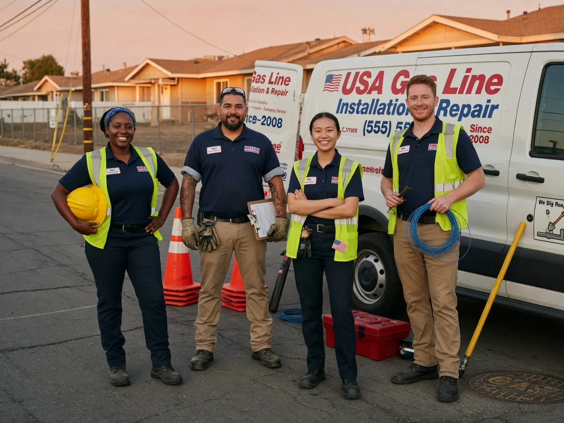 Gas Line Installation company in Frankfort, OH